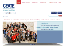 Tablet Screenshot of ceate.es